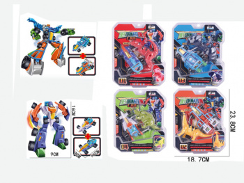 Трансформер арт. HL717-16" Робот на листе 18,7*23,8*0