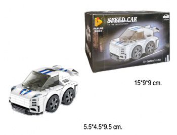 Конструктор арт. 667010 Автомобиль 115 дет. в кор.•