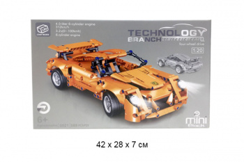 Конструктор арт. MIMI0021/0021 Автомобиль 589 дет. в кор._/36 шт./