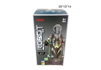 Робот арт. LD-163A На баратейках свет, звук в кор._/72 шт./