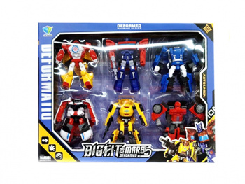 Трансформер арт. 788-25 Робот Набор 6 в 1 шт. в кор.= Трансформер арт. 788-25 Робот Набор 6 в 1 шт. в кор.=