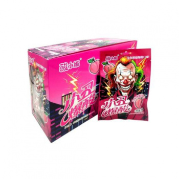 Конфета арт. 951328/951274 Кислая "Джокер" Персик 24 г в пак. 20 шт. в кор.#;