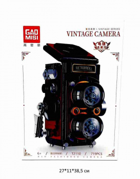 Конструктор арт. T2110 Винтажная фотокамера 719 дет. в кор._