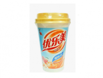 Напиток арт. 209448 Молочный чай со вкусом персика 80 г в стакане'