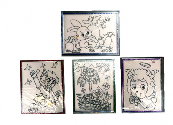 Раскраска арт. 0119-1 В ассортименте А3 в пак._