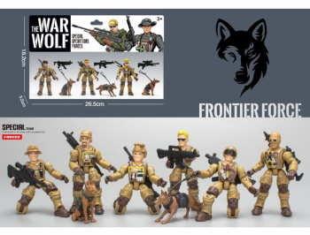 Солдат арт. 5898-DF16" Набор 6 шт. в пакете 26,5*3,2*18,2