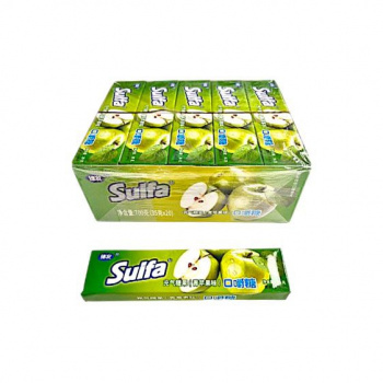 Конфета арт. 936790/936615 Жевательная "Яблоко" 35 г 20 шт. в кор./'