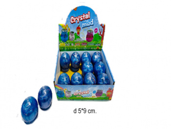 Лизун арт. RF-107 Круглая банка синий перламутр (12 шт.) шоубокс• Лизун арт. RF-107 Круглая банка синий перламутр (12 шт.) шоубокс•