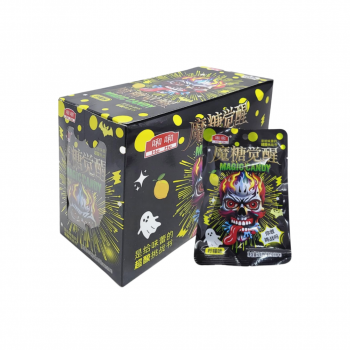 Конфета арт. 851784-1 Кислая "Зомби" Лимон 24 г 20 шт. в кор.,