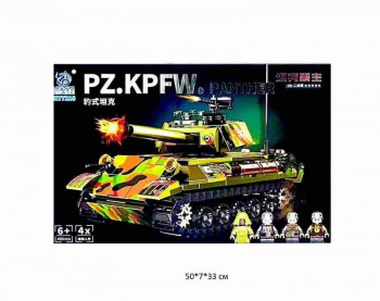 Конструктор арт. KY7216-3 Танк 455 дет. в кор._ Конструктор арт. KY7216-3 Танк 455 дет. в кор._